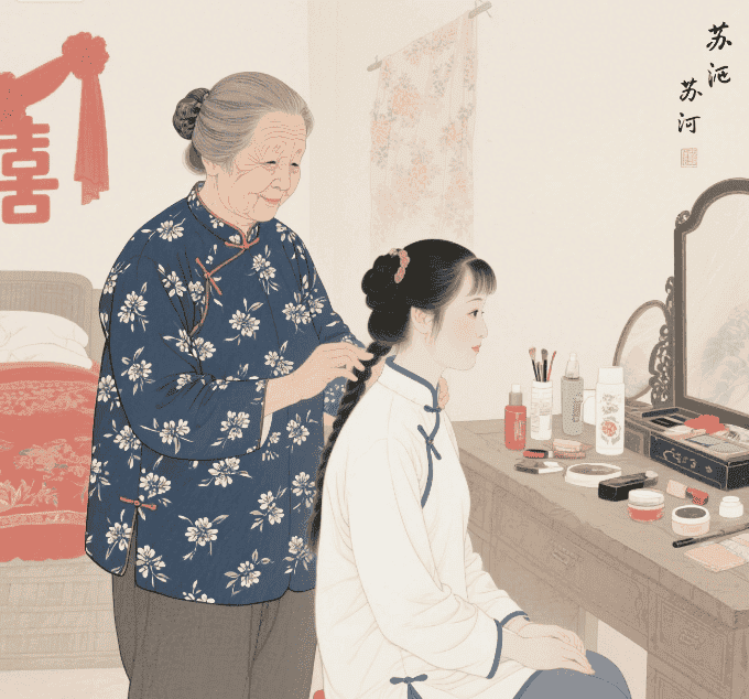 卸甲送亲奶奶习俗