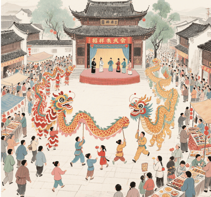 招贤寺庙会
