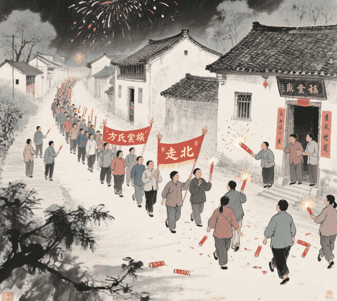 方巷走北习俗