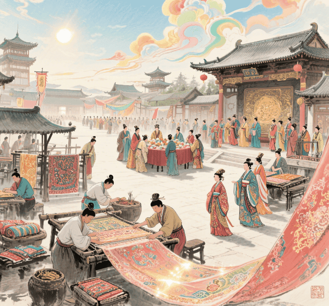 桑蚕丝绸习俗