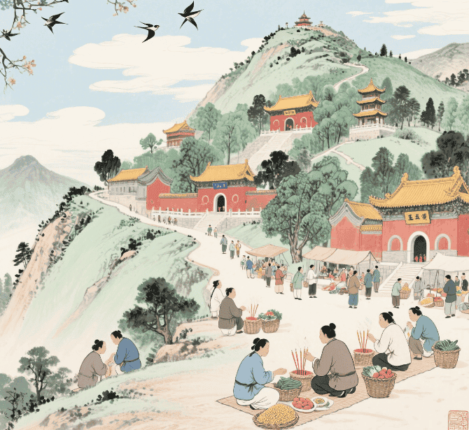 白虎山庙会