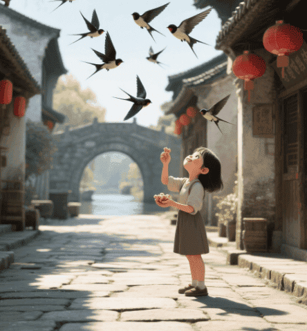 燕子街的传说