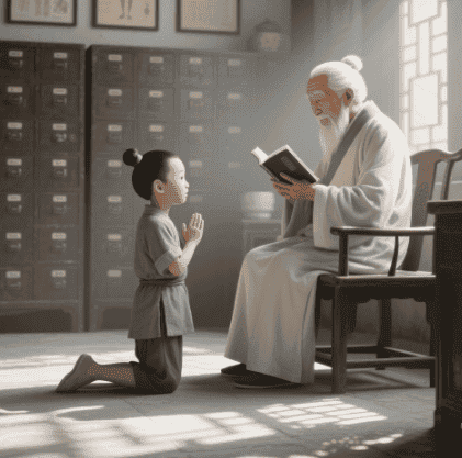 小华佗拜师