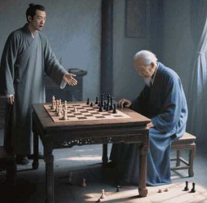 棋终命尽