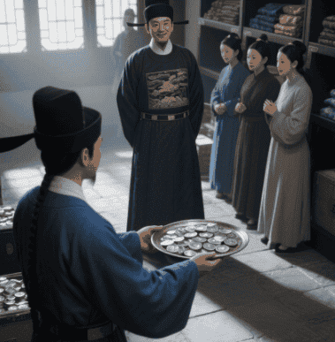 皇帝领工资