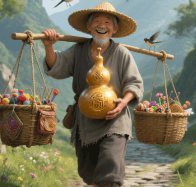 货郎和宝葫芦