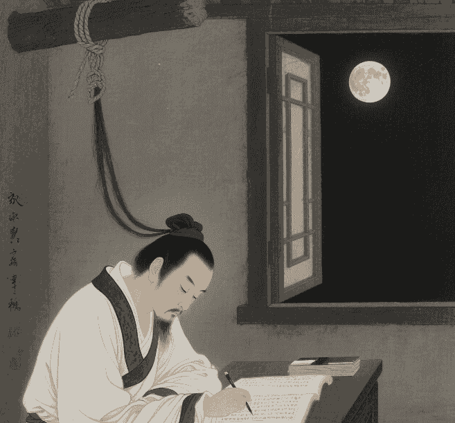 悬梁刺股
