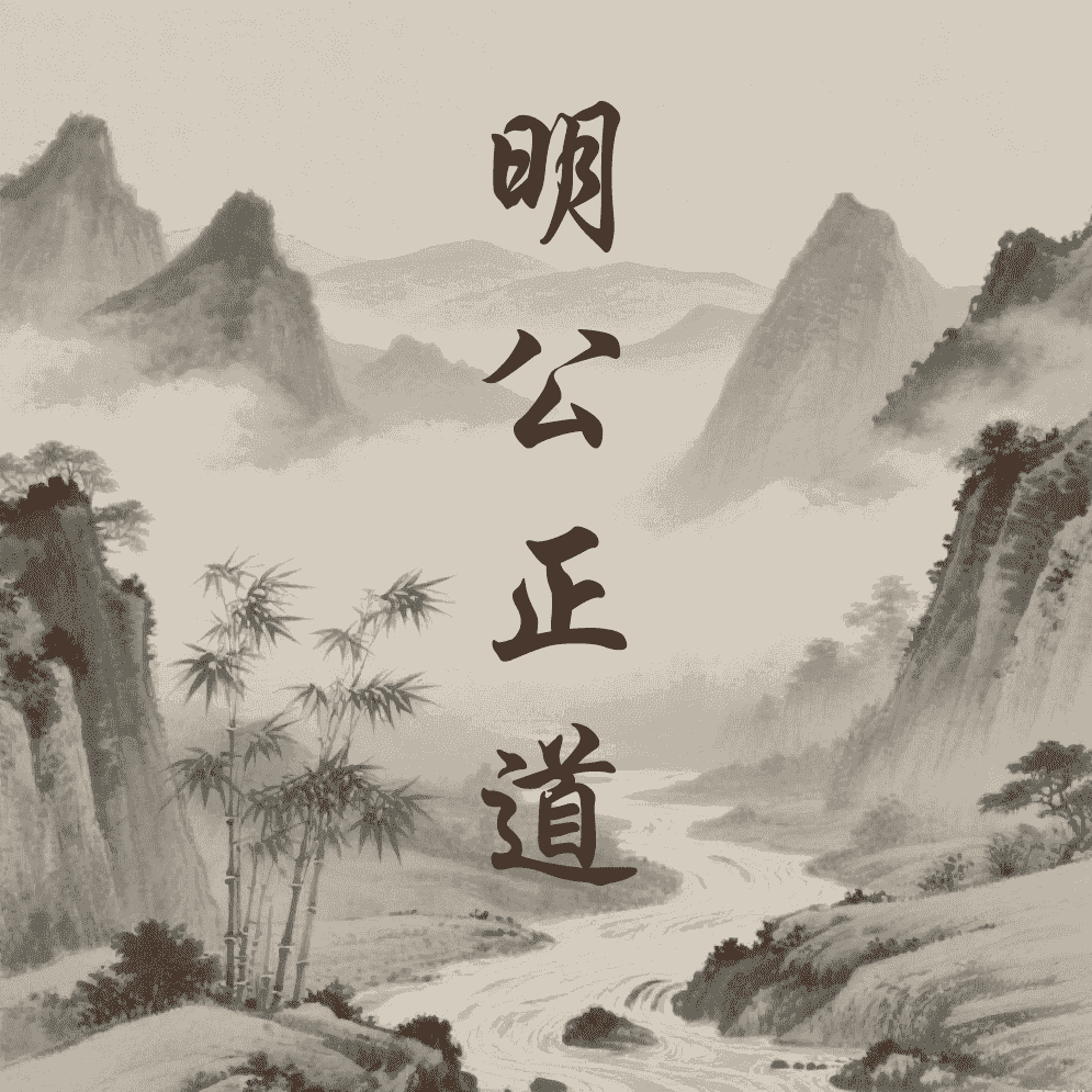 明公正道
