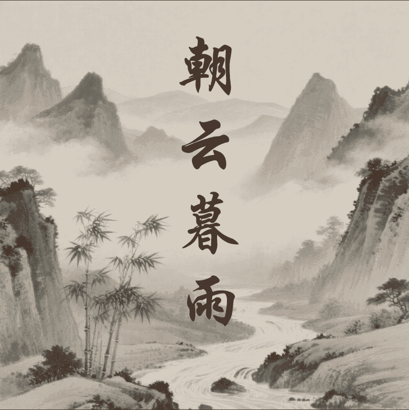朝云暮雨