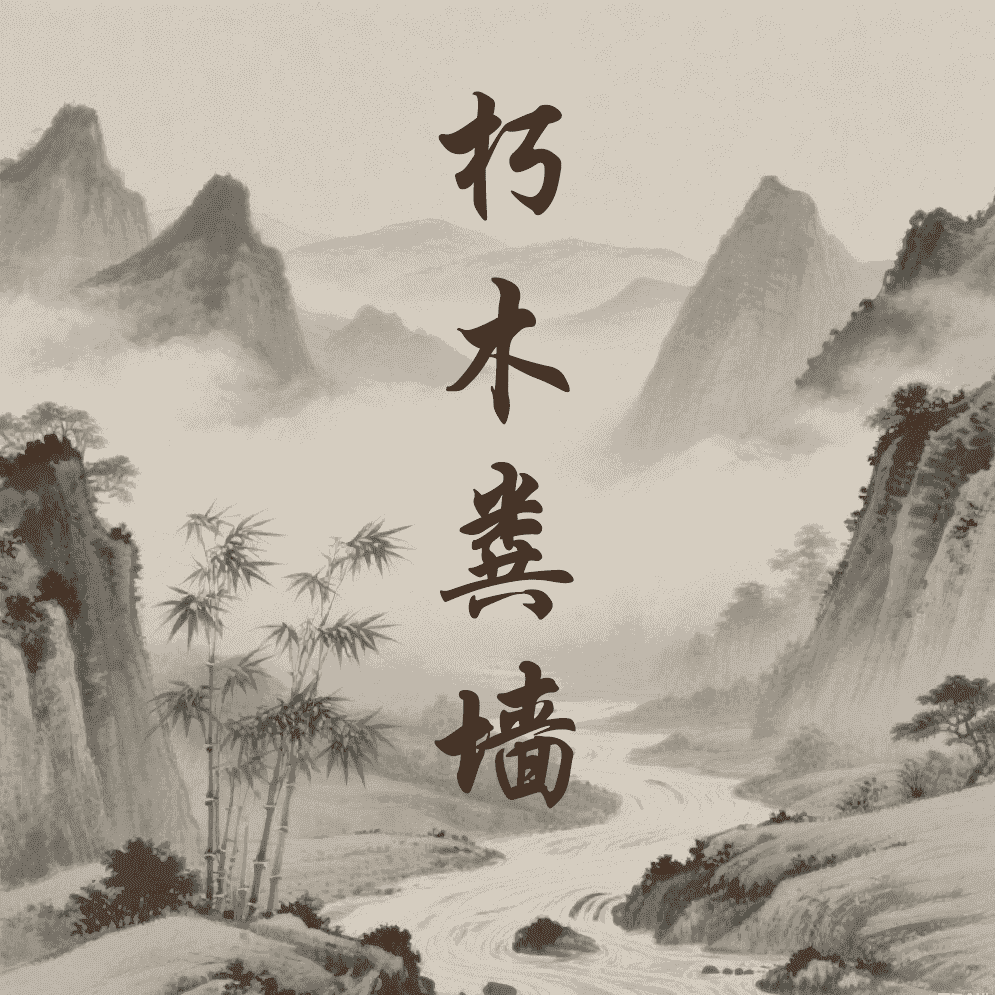 朽木粪墙