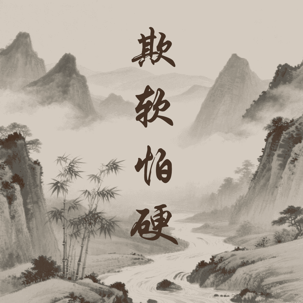 欺软怕硬