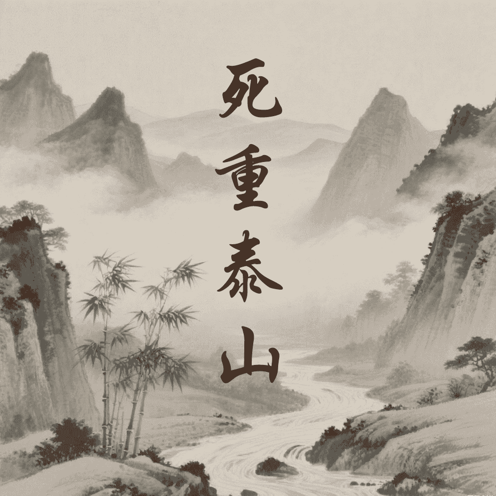 死重泰山