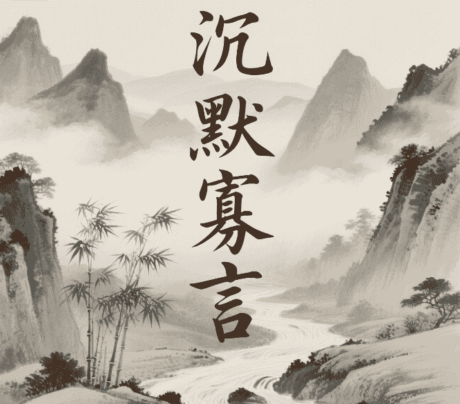 沉默寡言