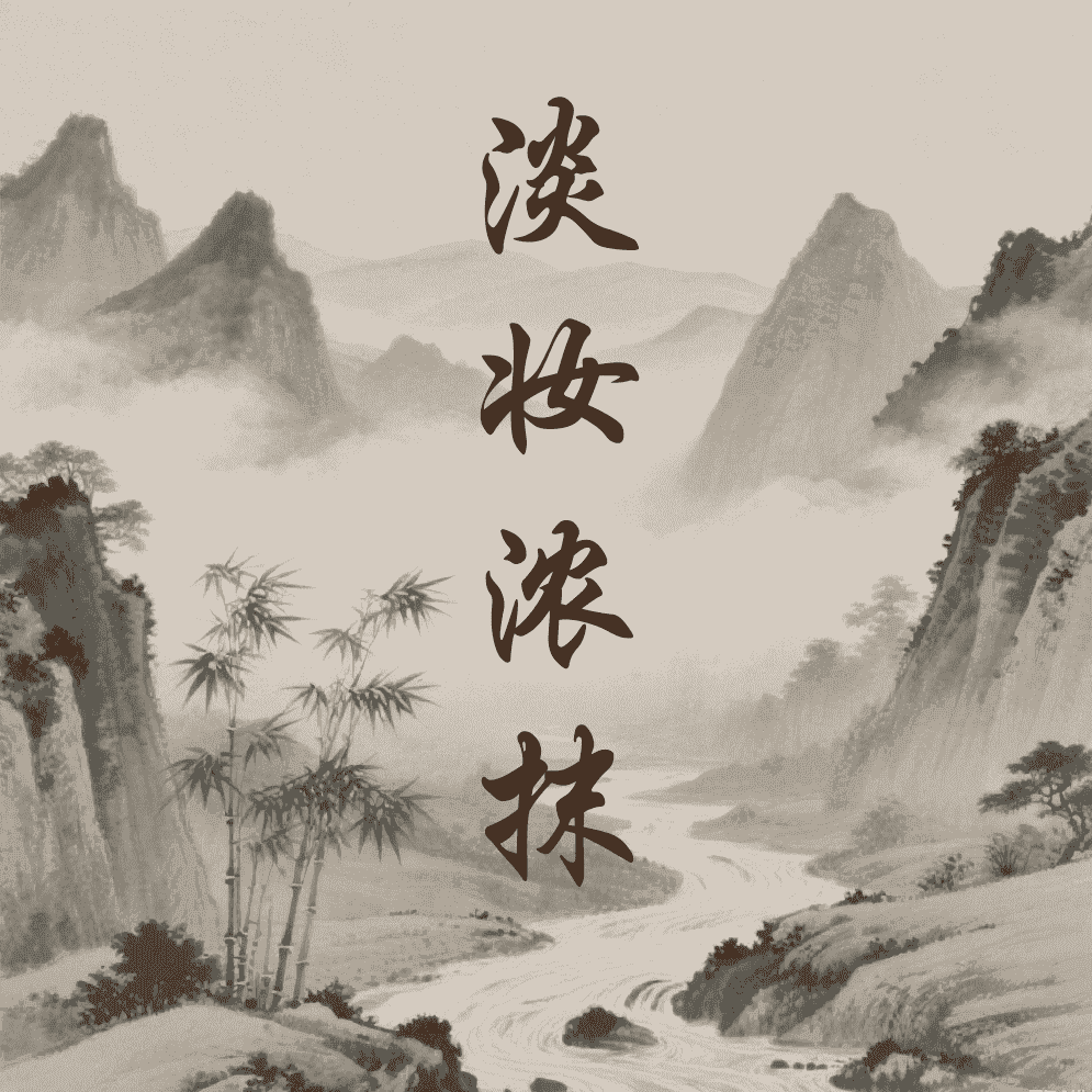 淡妆浓抹