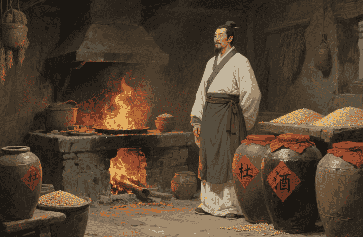 杜康酿酒