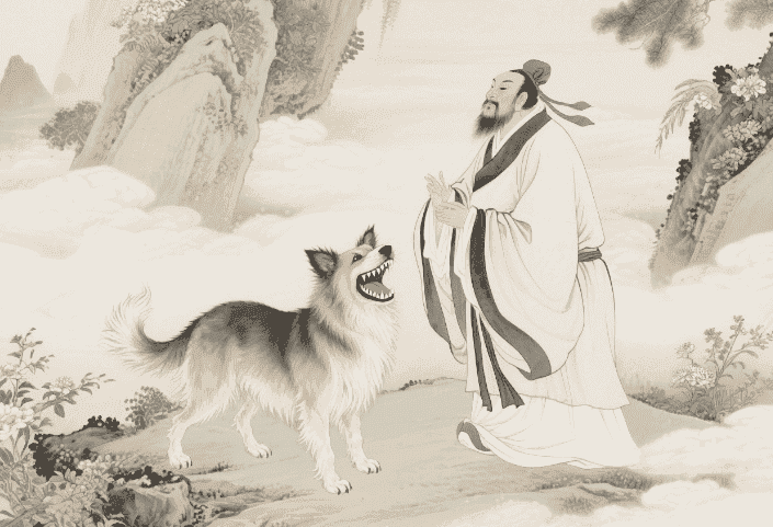 狗咬吕洞宾