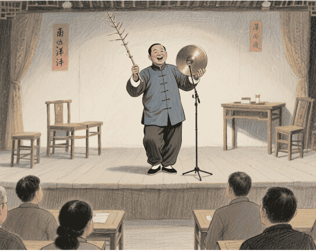 洋钎说书
