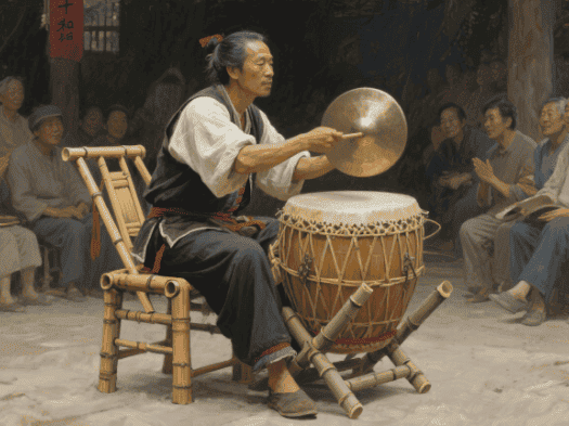 竹鼓十更锣