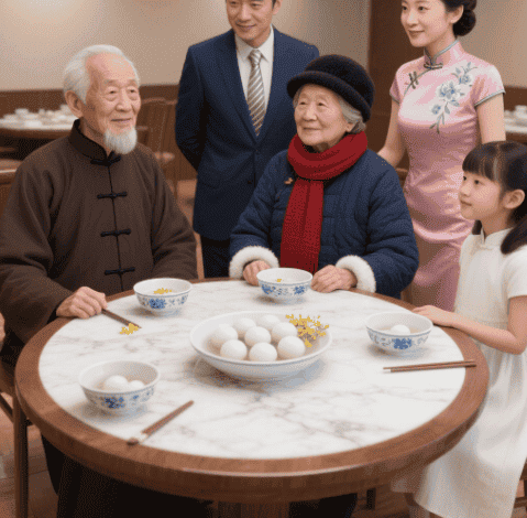 冬至吃汤圆