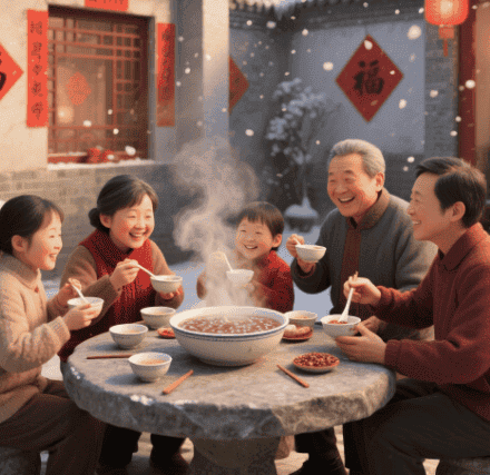 小寒腊八节