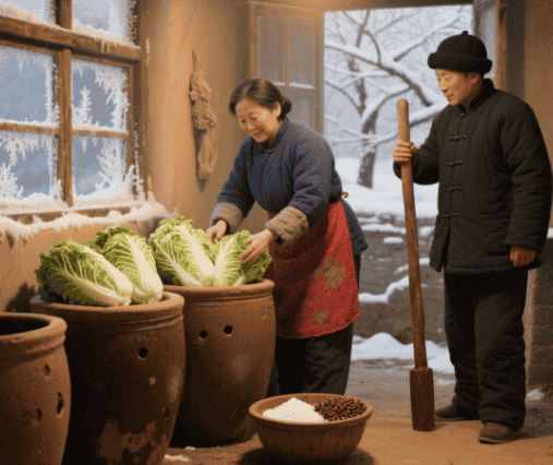 小雪腌菜