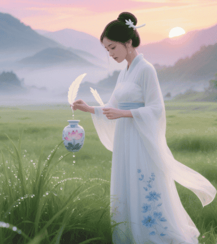 收取露水