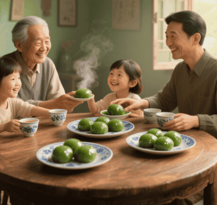 清明吃青团