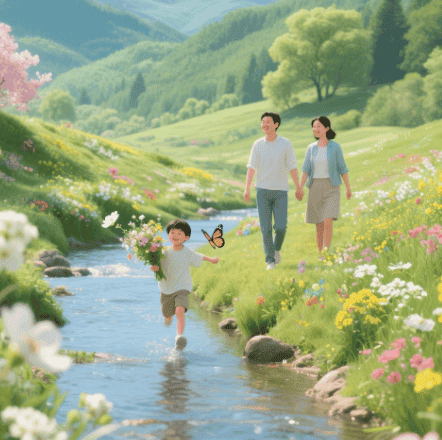 清明踏青