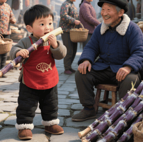 立冬吃甘蔗