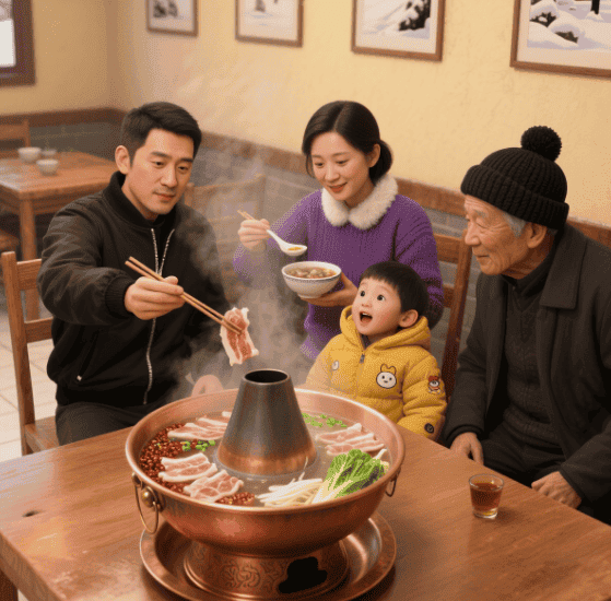 立冬吃羊肉