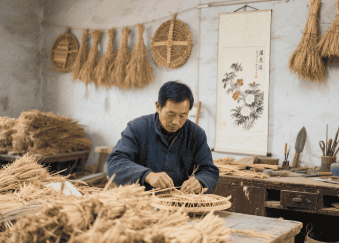 兴化麦秸