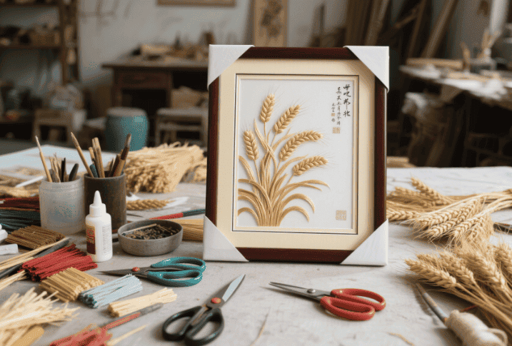 麦秆画