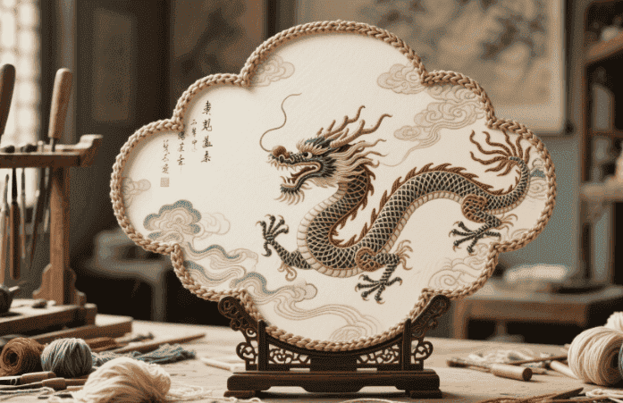 云龙编结