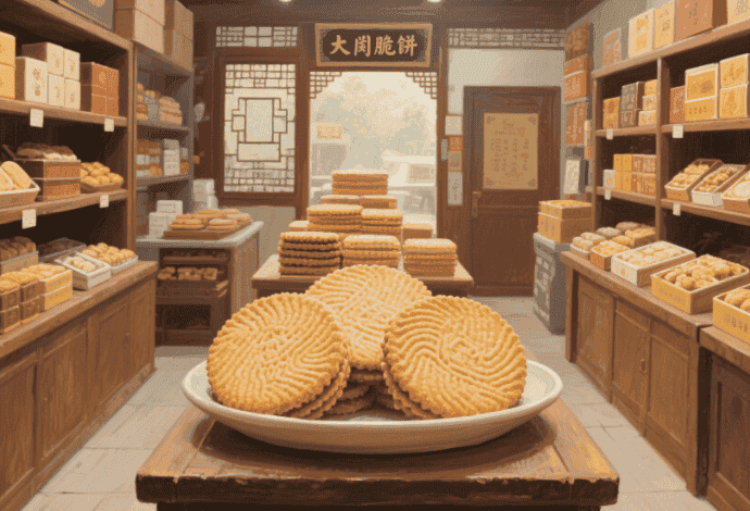 大冈脆饼
