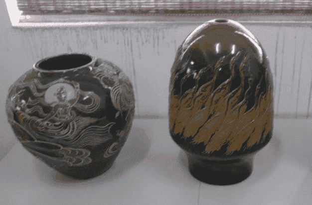 宜兴陶堆花