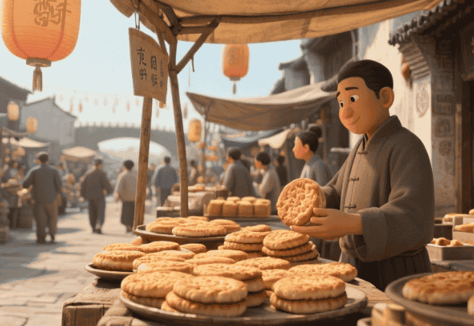 富安酥儿饼