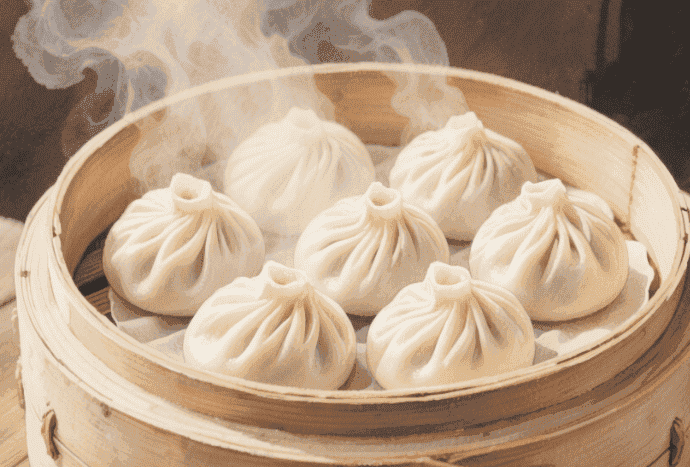 常州加蟹小笼包