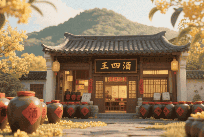 王四桂花酒