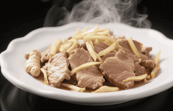 白蒲姜丝肉