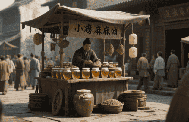 镇江小磨麻油