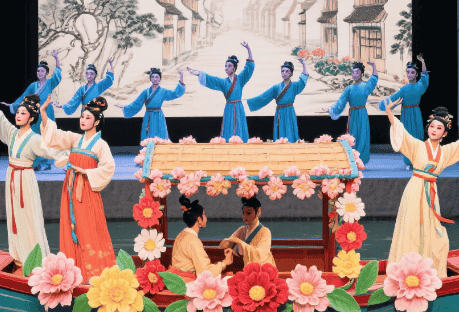 三河花船