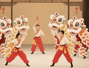 丹阳九狮舞
