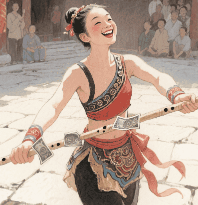 仇集打钱杆