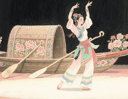 南乡花船