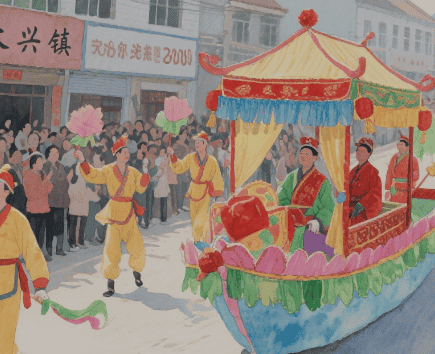大兴旱船