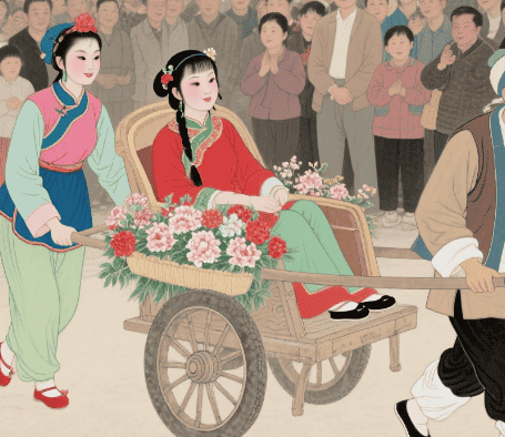 推花车
