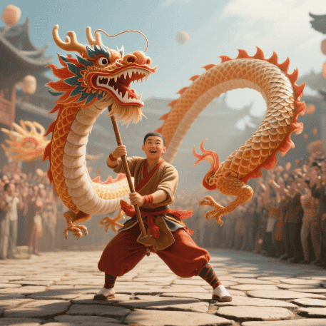 江阴段龙舞