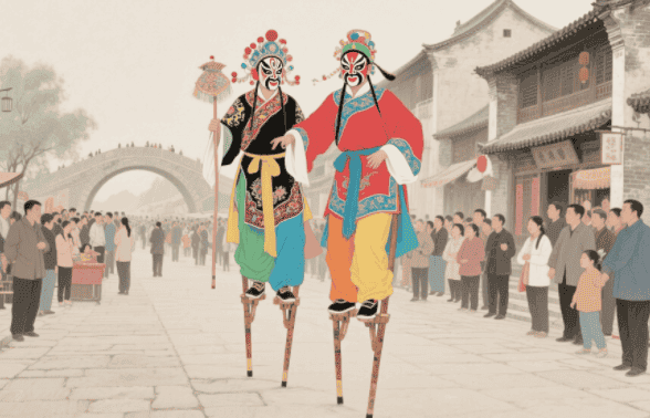 沛桥高跷