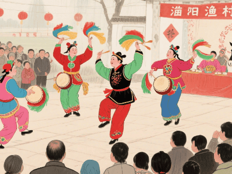 渔沟孙驴店花鼓会