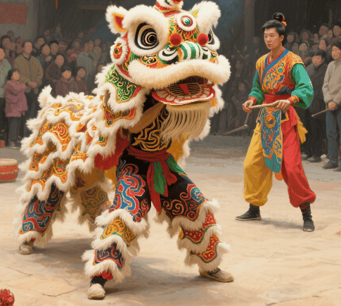甘露狮舞